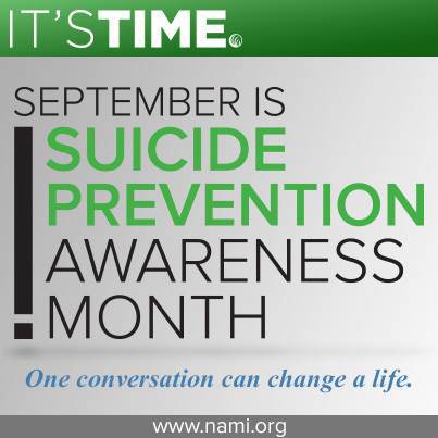 September Is Suicide Prevention