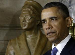Rosa Parks Statue Unveiled