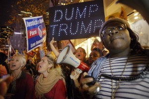Growing protest against Donald Trump