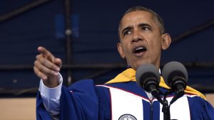 Obama has message for activists.