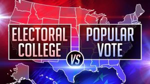 the popular vote and the Electoral College